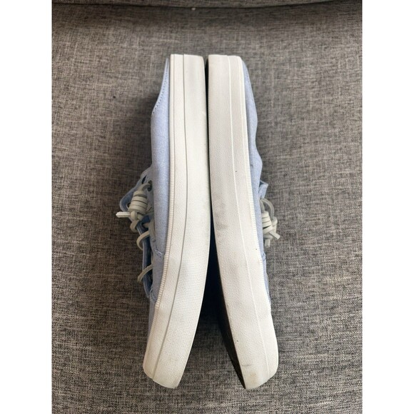 Sperry Memory Foam Canvas Top Sliders Womens Size 9.5 Blue Chambray - Picture 11 of 12